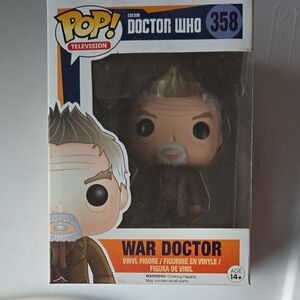 Funko Pop! War Doctor Figure - Brown and Gray